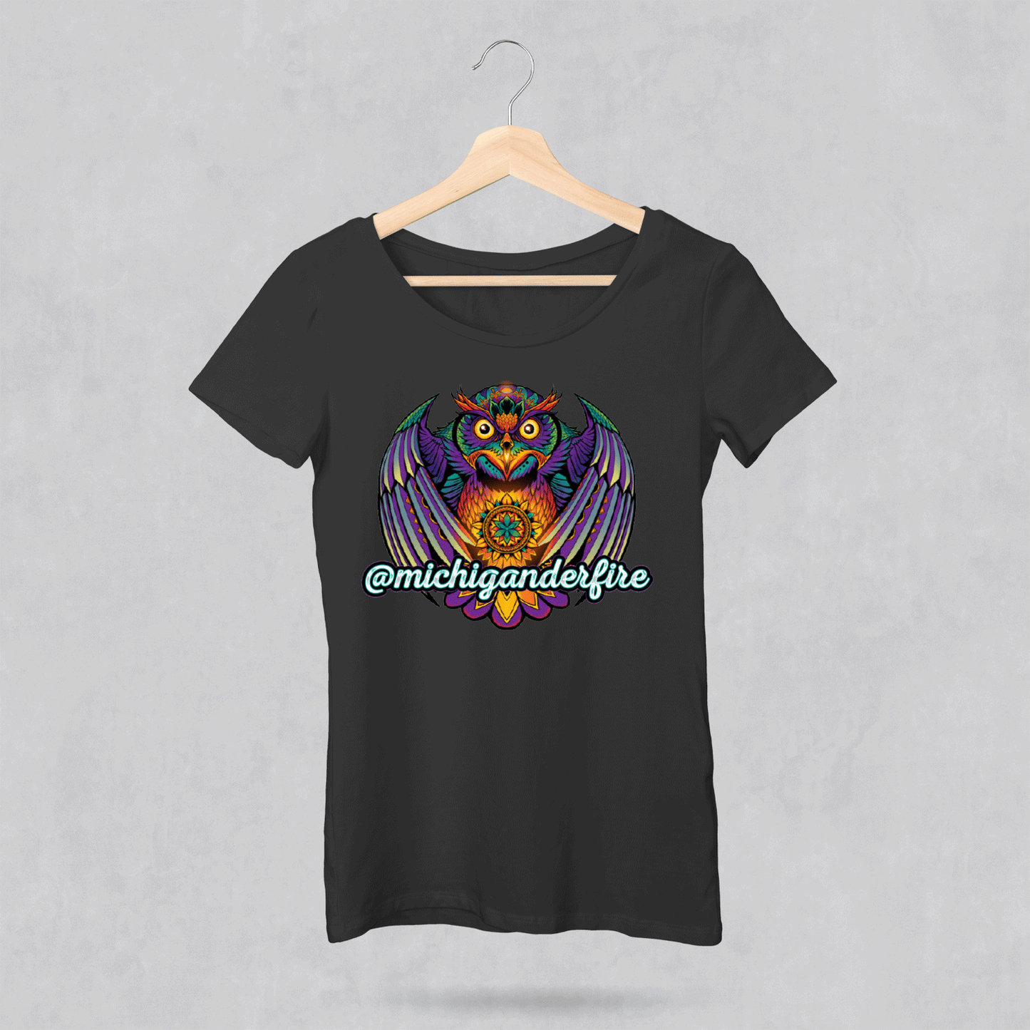 Women's Michigander Fire Tee